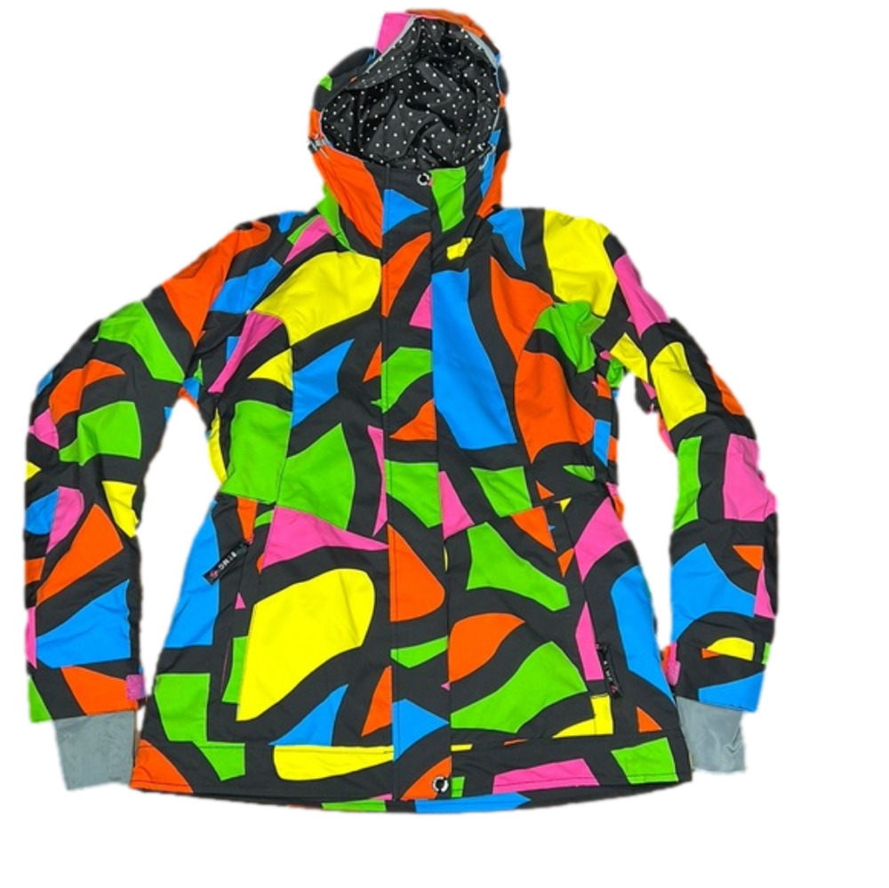 BLMG Blue Magic Multi Colour Vented Winter Snowboard Jacket